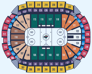 Seating Charts | Xcel Energy Center